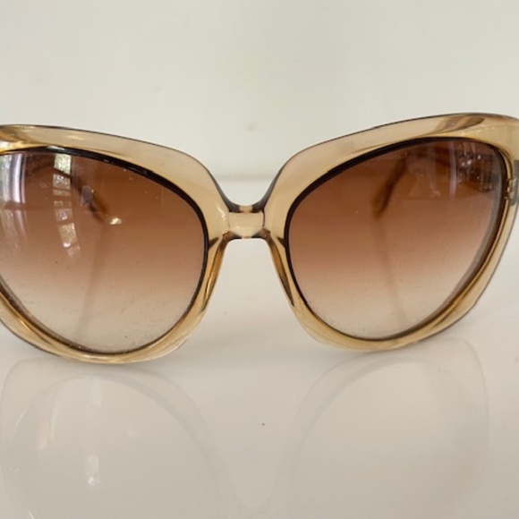 Bottega Venetta Amber Gradiated Lense Oversize Sunglasses main image 6